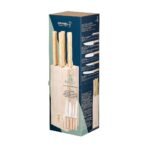 Комплект 5 кухненски ножа Opinel Parallele с дървена стойка - Image 9