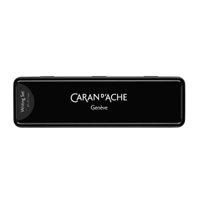 Комплект Caran d'Ache 849 - Black Code Special Edition, химикалка и автоматичен молив - Image 5