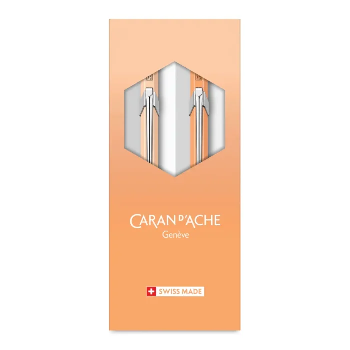 Комплект Caran d'Ache 849 - Sunset Sky Special Edition, химикалка и автоматичен молив - Image 4