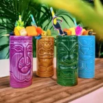 Комплект чаши за коктейли Mikamax - Tiki, керамични - Image 3