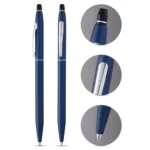 Комплект Cross Click™ - Midnight Blue, химикалка и тефтер, А5 - Image 3