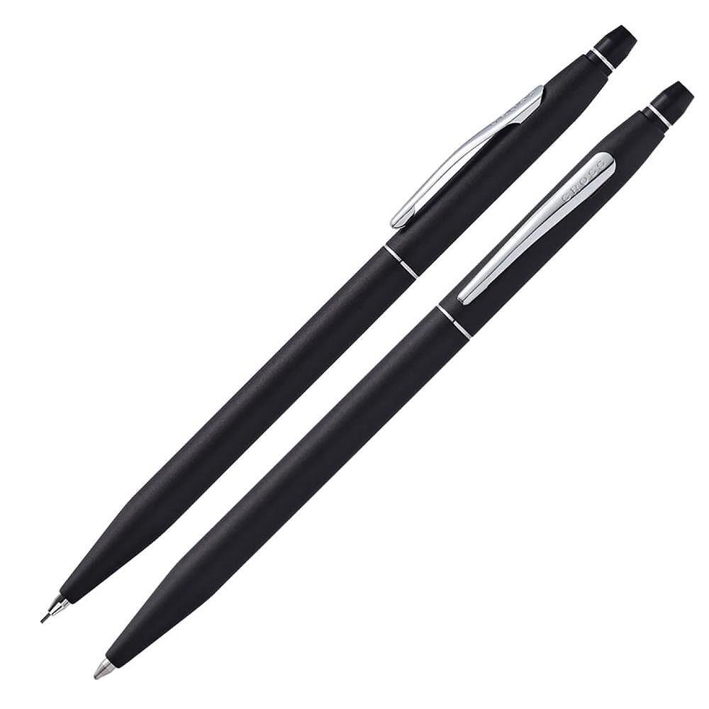 komplekt-himikalka-i-avtomaticen-moliv-cross-classic-century-blackchrome-6877a95625256 Комплект химикалка и автоматичен молив Cross - Classic Century Black/Chrome - Image 1