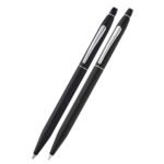 Комплект химикалка и автоматичен молив Cross - Classic Century Black/Chrome - Image 5