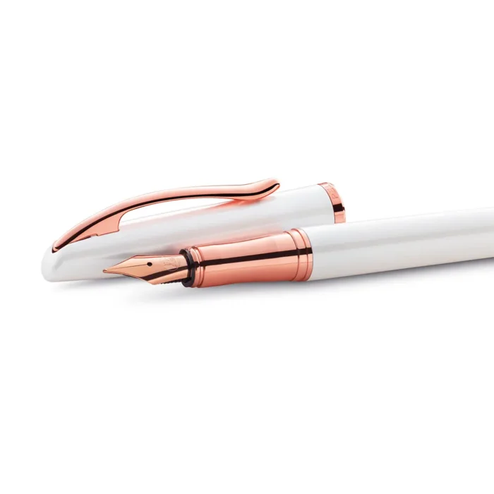 Комплект химикалка и писалка Pelikan Jazz Noble Elegance - Pearl White - Image 4