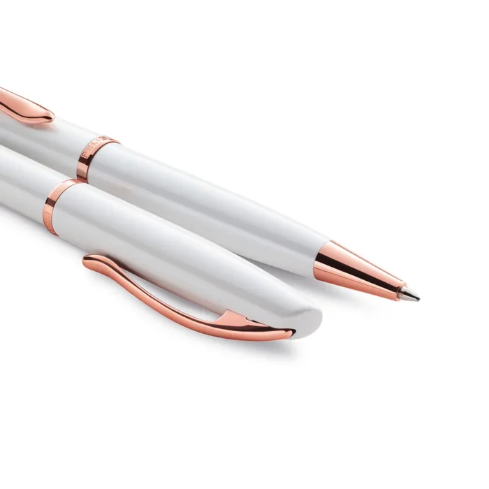 Комплект химикалка и писалка Pelikan Jazz Noble Elegance - Pearl White - Image 5