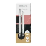 Комплект химикалка и писалка Pelikan Jazz Noble Elegance - Silver - Image 8