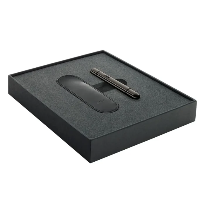 Комплект Lamy - Pico Lx Ruthenium, химикалка и калъф - Image 3