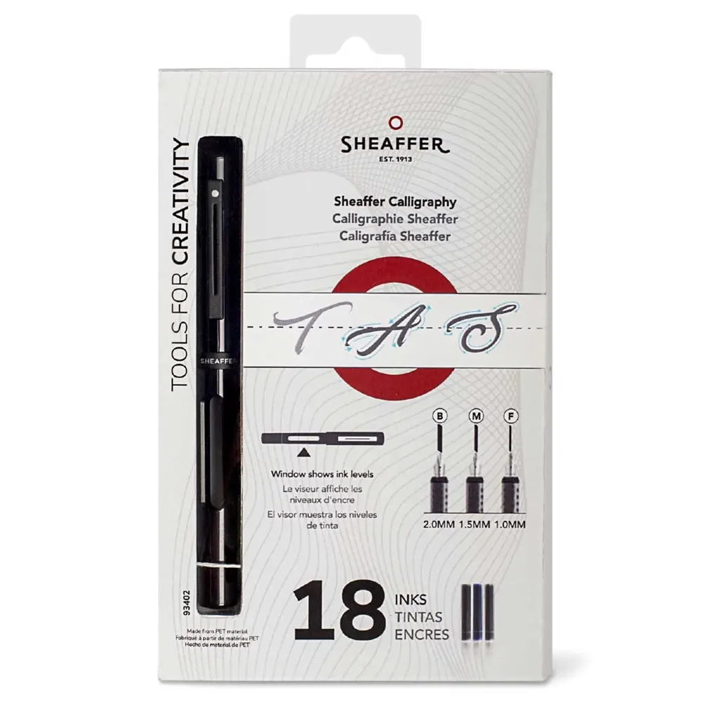 komplekt-ot-3-br-kaligrafski-pisalki-sheaffer-cerni-65b8e3d61f9af Комплект от 3 бр. калиграфски писалки Sheaffer, черни - Image 1