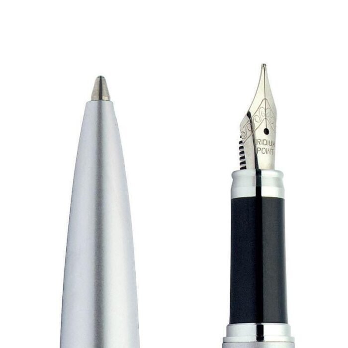 Комплект писалка и химикалка Online Elegance Silver - Image 4
