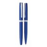Комплект писалка и химикалка Online - Eleganza Satin Blue - Image 2