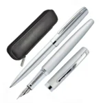 Комплект писалка и химикалка Online - Eleganza Silver