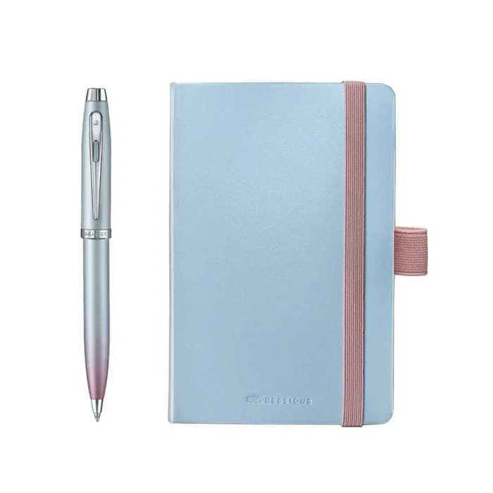 Комплект Sheaffer - 100 Expressions, химикалка и тефтер A6 - Image 2