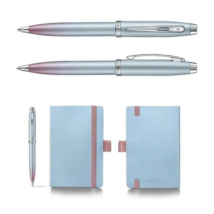 Комплект Sheaffer - 100 Expressions, химикалка и тефтер A6 - Image 4