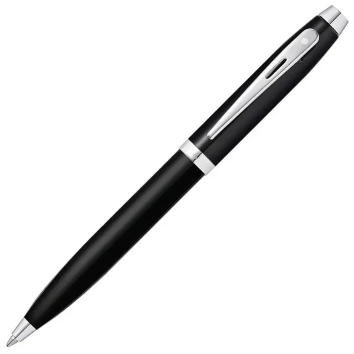 Комплект Sheaffer 100 - Glossy Black, химикалка и ролер - Image 2
