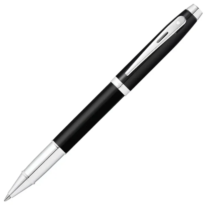 Комплект Sheaffer 100 - Glossy Black, химикалка и ролер - Image 3