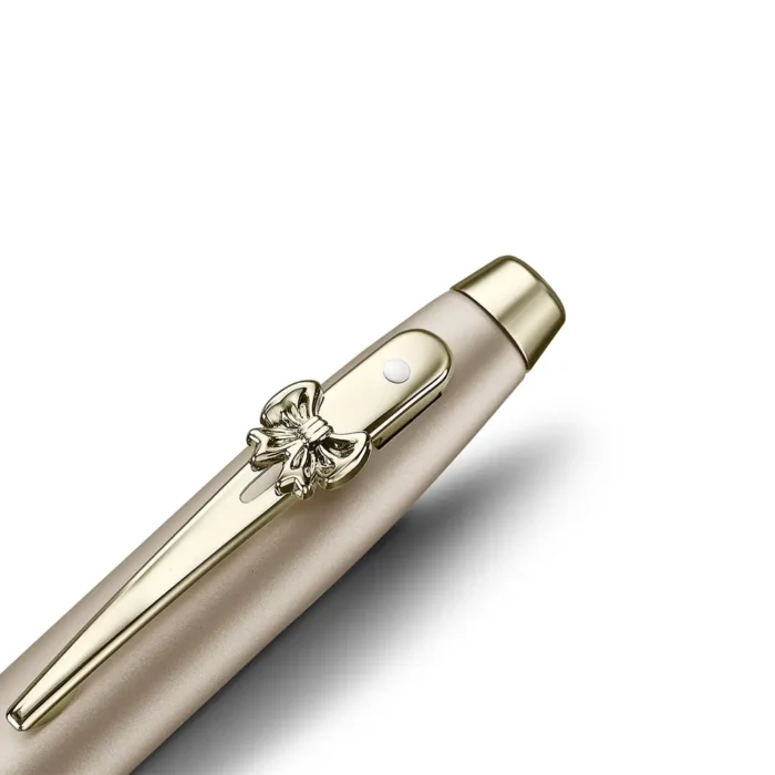 Комплект Sheaffer 100 x Emily in Paris - Champagne Gold, химикалка и калъф за карти и документи - Image 6