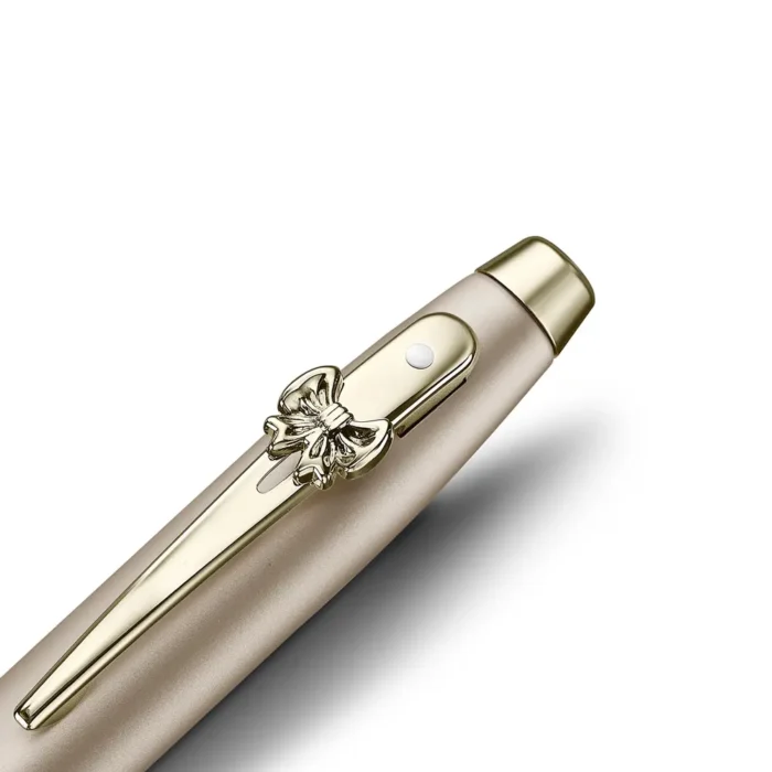 Комплект Sheaffer 100 x Emily in Paris - Champagne Gold, химикалка и тефтер А6 - Image 5
