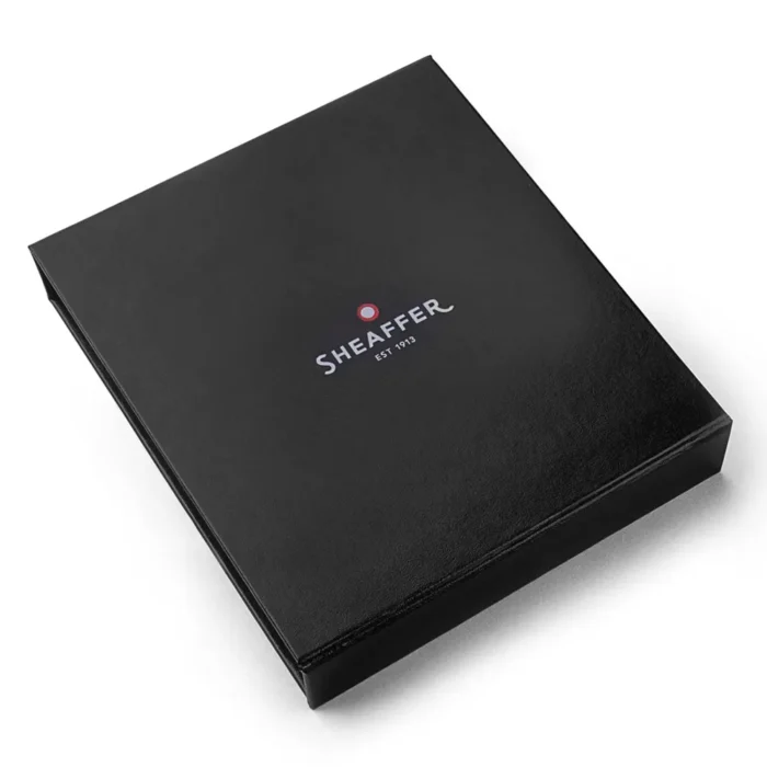 Комплект Sheaffer - химикалка 300 Matte Black и тефтер А5 - Image 5