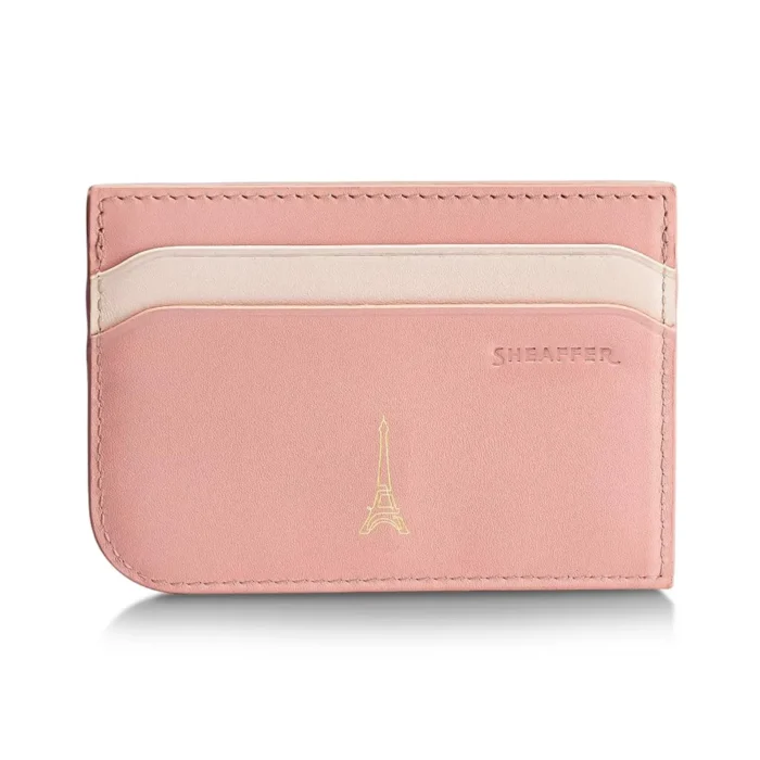 Комплект Sheaffer Prelude Mini x Emily in Paris - Pastel Pink, химикалка и калъф за карти и документи - Image 7