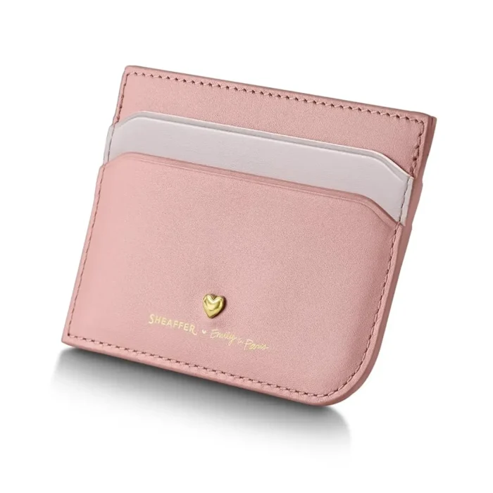 Комплект Sheaffer Prelude Mini x Emily in Paris - Pastel Pink, химикалка и калъф за карти и документи - Image 8
