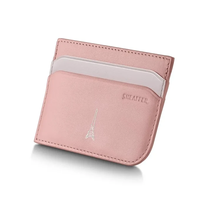 Комплект Sheaffer Sentinel x Emily in Paris - Pink Matte, химикалка и калъф за карти и документи - Image 8