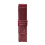 Комплект тефтер Princ Leather Business 885 + калъф за пищещо средство, в цвят бордо - Image 4