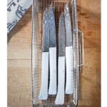 Комплект трапезни ножове Opinel №125 Bon Appetit White, 4 бр. - Image 4
