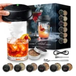 Комплект за опушване на уиски Mikamax - Whiskey Smoker, електронен, 6х аромата - Image 2
