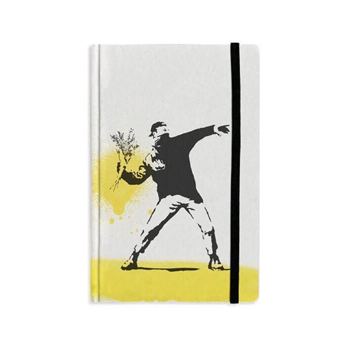 Комплект за писане Pininfarina - Banksy Collection, Flower & Grafeex, жълти - Image 2