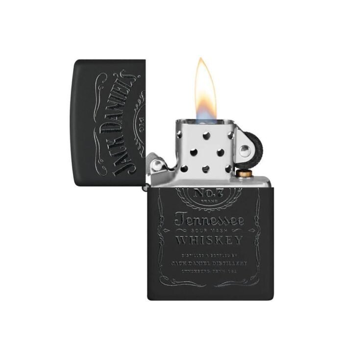 Комплект запалка и калъф Zippo Jack Daniels Black Matte 48460 - Image 6