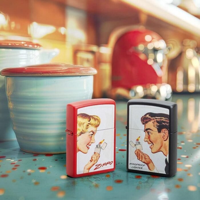 Комплект запалки Zippo - Vintage Ad - Image 2