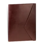 Кожена папка Princ Leather, A4, кафява, с капак