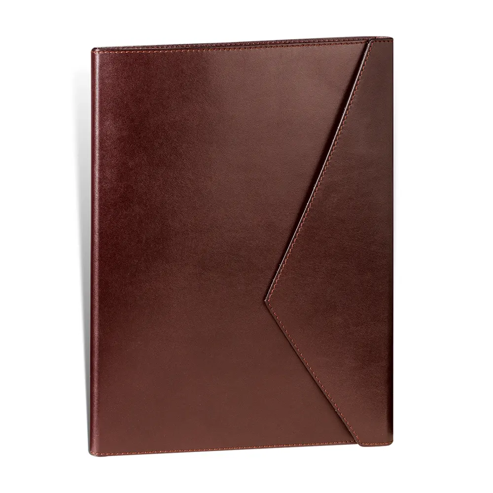 kozena-papka-princ-leather-a4-kafava-s-kapak-69297bd07649f Кожена папка Princ Leather, A4, кафява, с капак - Image 1