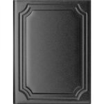 Кожена папка с бележник Princ Leather Business 937 R - A4, черна