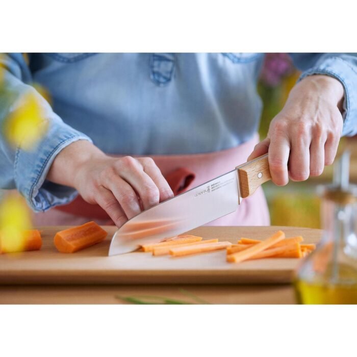 Кухненски нож Santoku Opinel Parallele №119, острие 17 см - Image 3