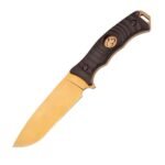 Ловен нож Puma - Tec Belt Gold, 13см острие, златист