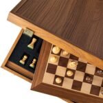 Луксозен шах Manopoulos - Walnut Chess, 40х40см - Image 4