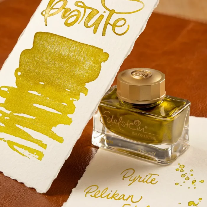 Мастилница Pelikan - Edelstein Ink of the year 2026 Pyrite, 50 мл - Image 5
