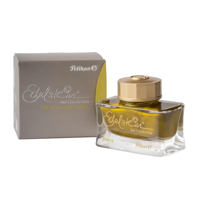 Мастилница Pelikan - Edelstein Ink of the year 2026 Pyrite, 50 мл - Image 4