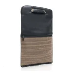 Мъжка чанта Pininfarina - Folio, орехов десен от истинско дърво - Image 3