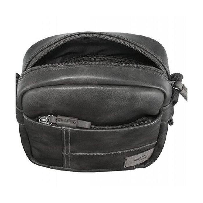 Мъжка чанта за през рамо Camel Active Laos XS, черна - Image 3