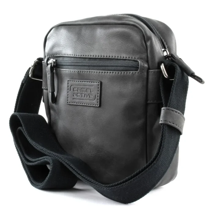 Мъжка чанта за през рамо Camel Active Laos XS, черна - Image 6
