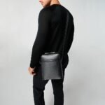 Мъжка чанта за през рамо Porsche Design - Carbon S1, черна - Image 2