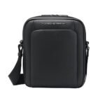 Мъжка чанта за през рамо Porsche Design - Roadster Leather XS, черна