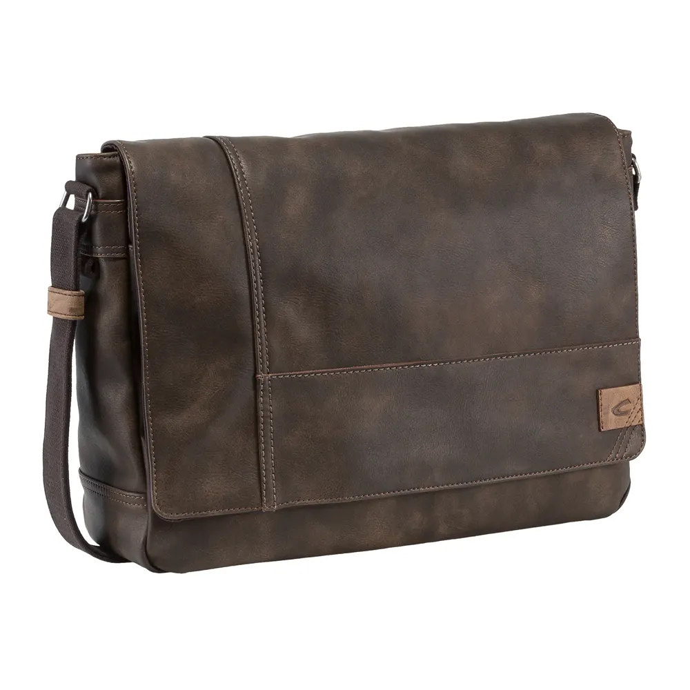 mazka-canta-za-ramo-camel-active-laos-messenger-tamnokafava-6617d4848d6ce Мъжка чанта за рамо Camel Active - Laos Messenger, тъмнокафява - Image 1