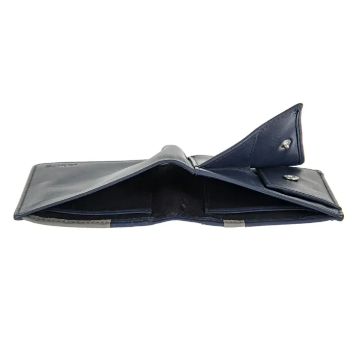 Мъжки портфейл Bric's - Bernina Ocean Blue, с монетник, RFID защита - Image 3