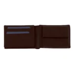 Мъжки портфейл Bric's - Monte Rosa Flip, RFID защита, монетник, кафяв - Image 2