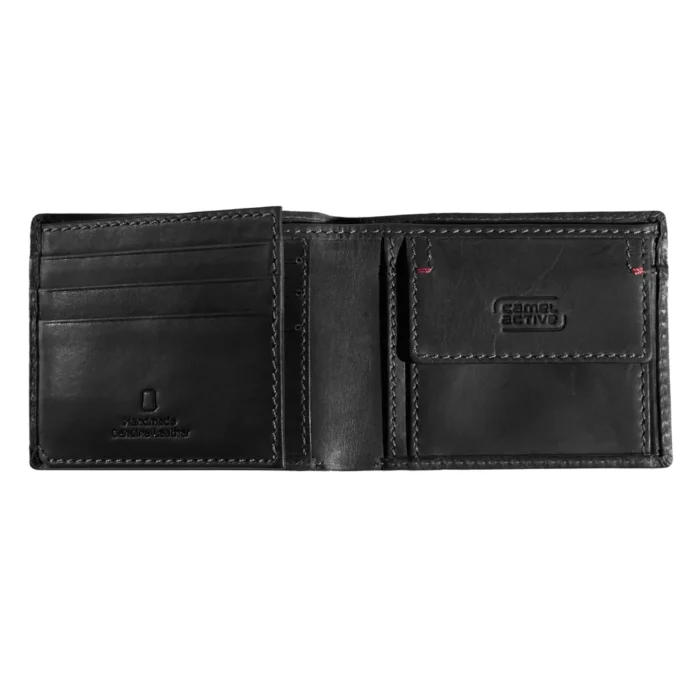 Мъжки портфейл Camel Active - Salamanca Jeans, с монетник, черен - Image 2