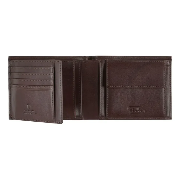 Мъжки портфейл Camel Active - Wood Horizontal, RFID защита, кафяв - Image 2