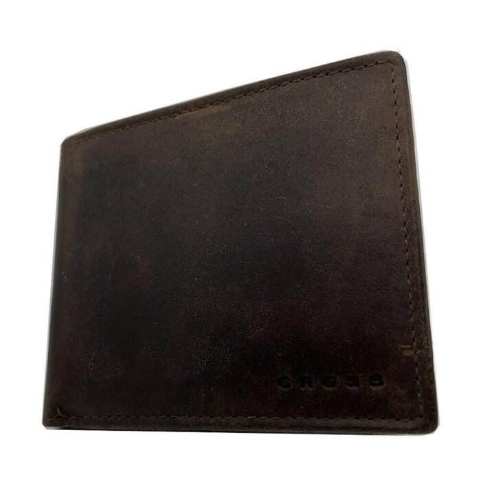 Мъжки портфейл Cross Hash Mark Slim 8 CC, кафяв - Image 2